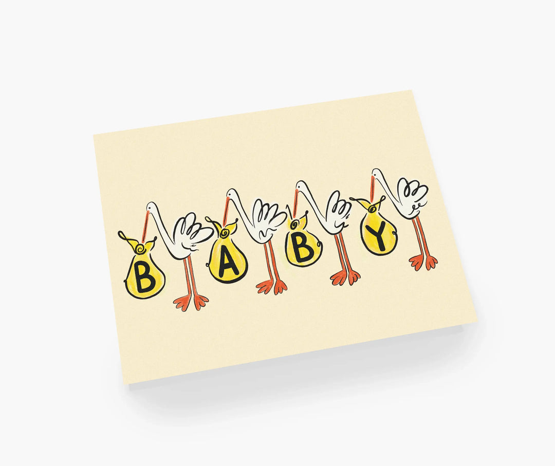 Stork Delivery Card