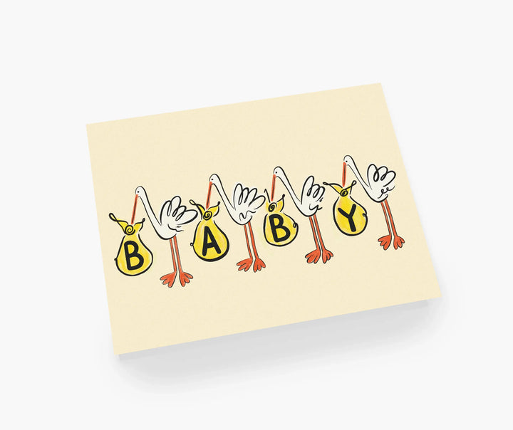Stork Delivery Card
