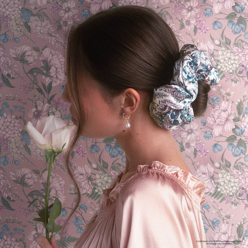 Bridgerton x Kitsch Satin Pillow Scrunchies