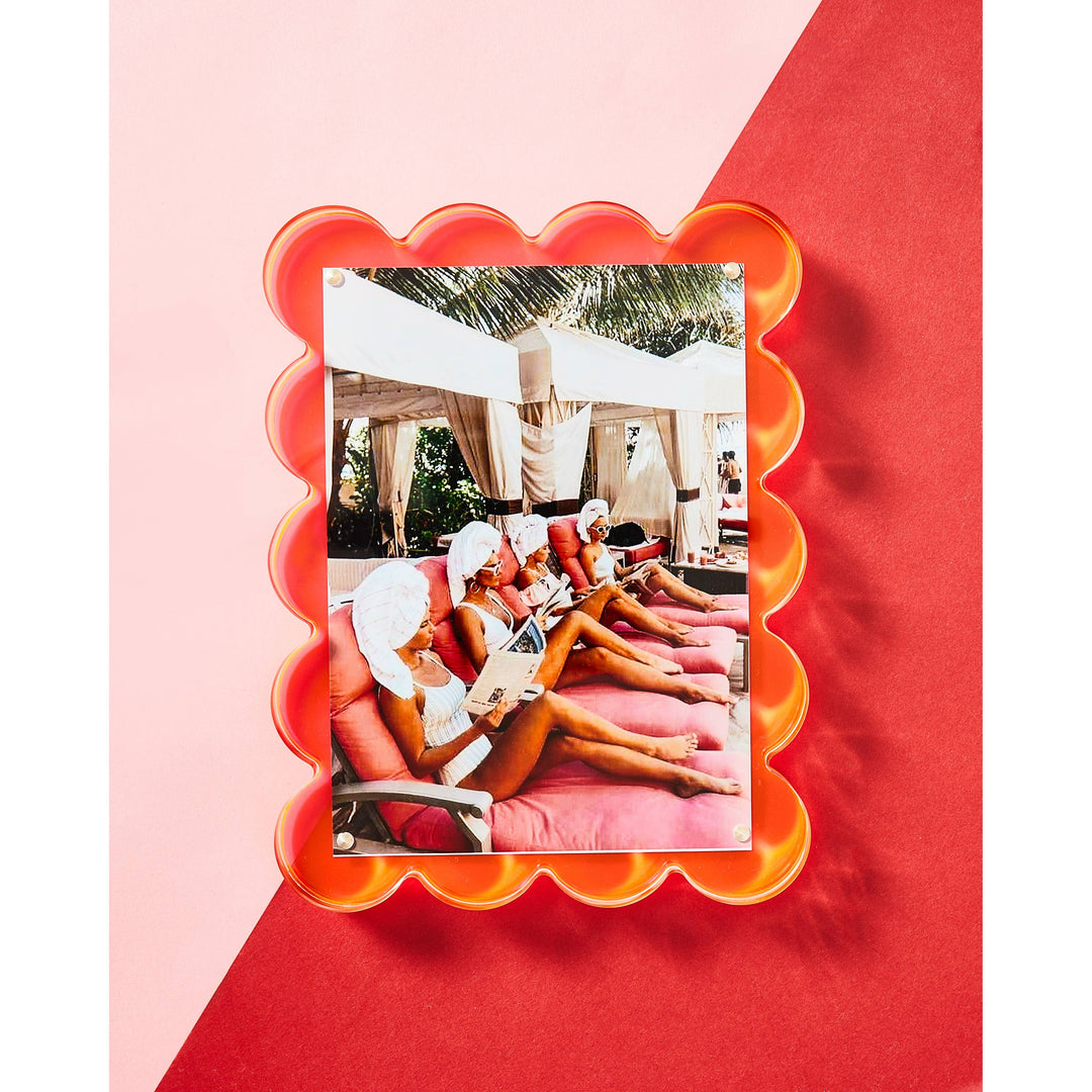 Neon Pink Acrylic Picture Frame