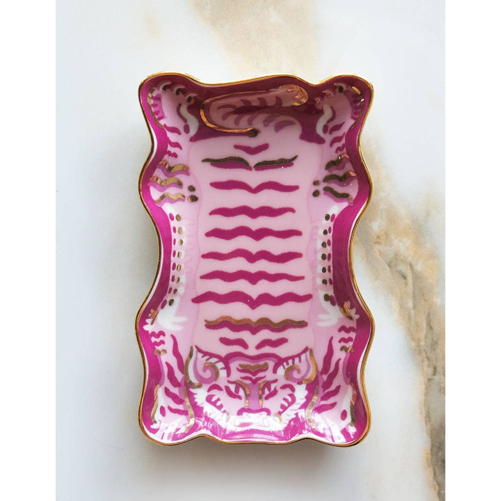 Tibetan Tiger Trinket Dish