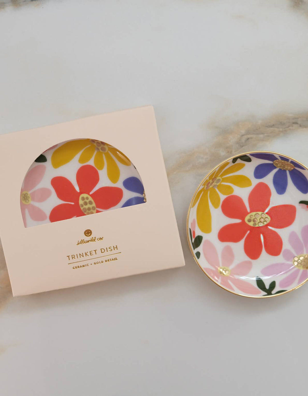 Primary Blooms Trinket Dish