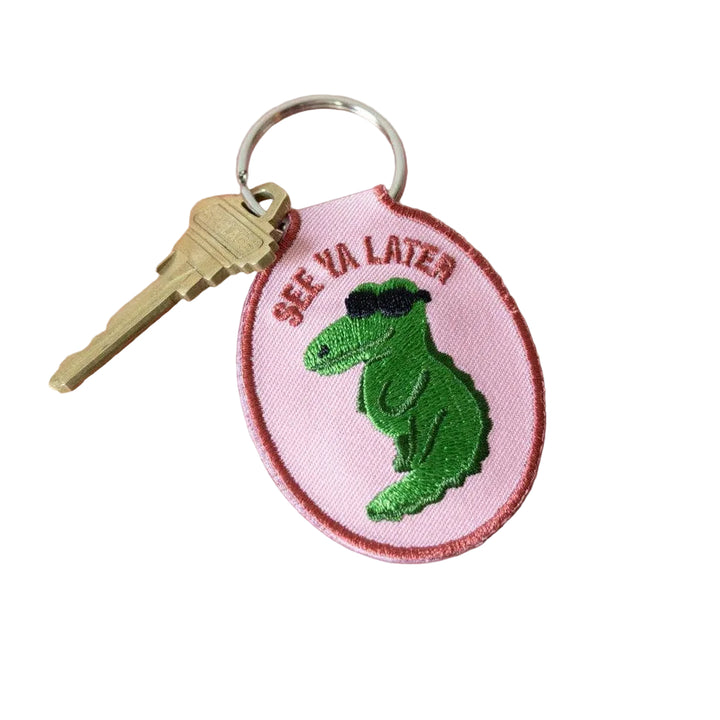 Later Gator Keychain
