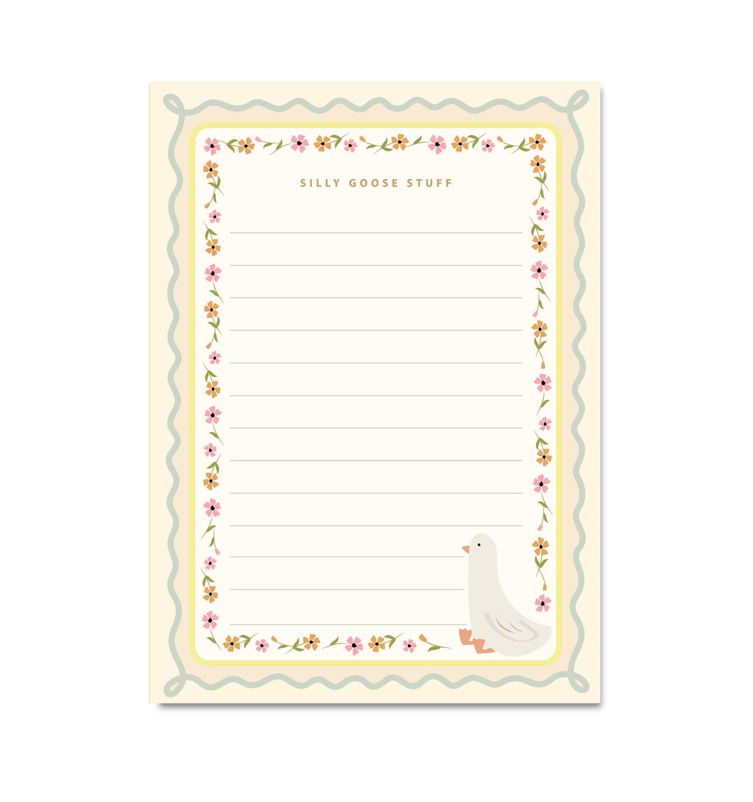 Silly Goose Stuff Notepad