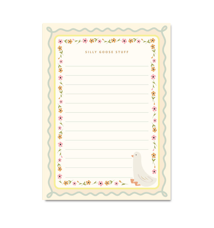Silly Goose Stuff Notepad