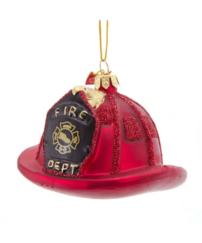 Fireman Helmet Ornament