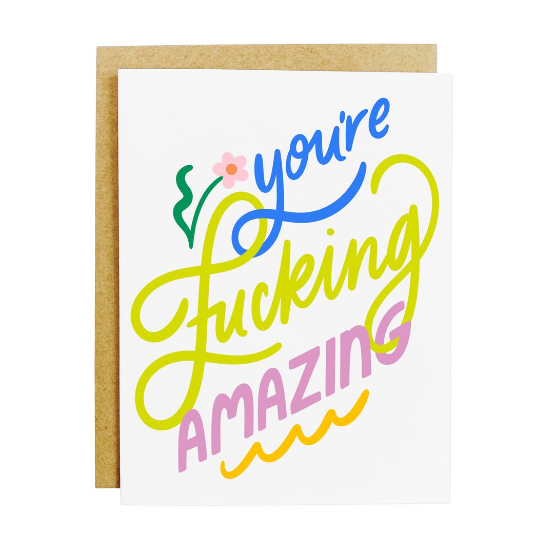 Fucking Amazing Card
