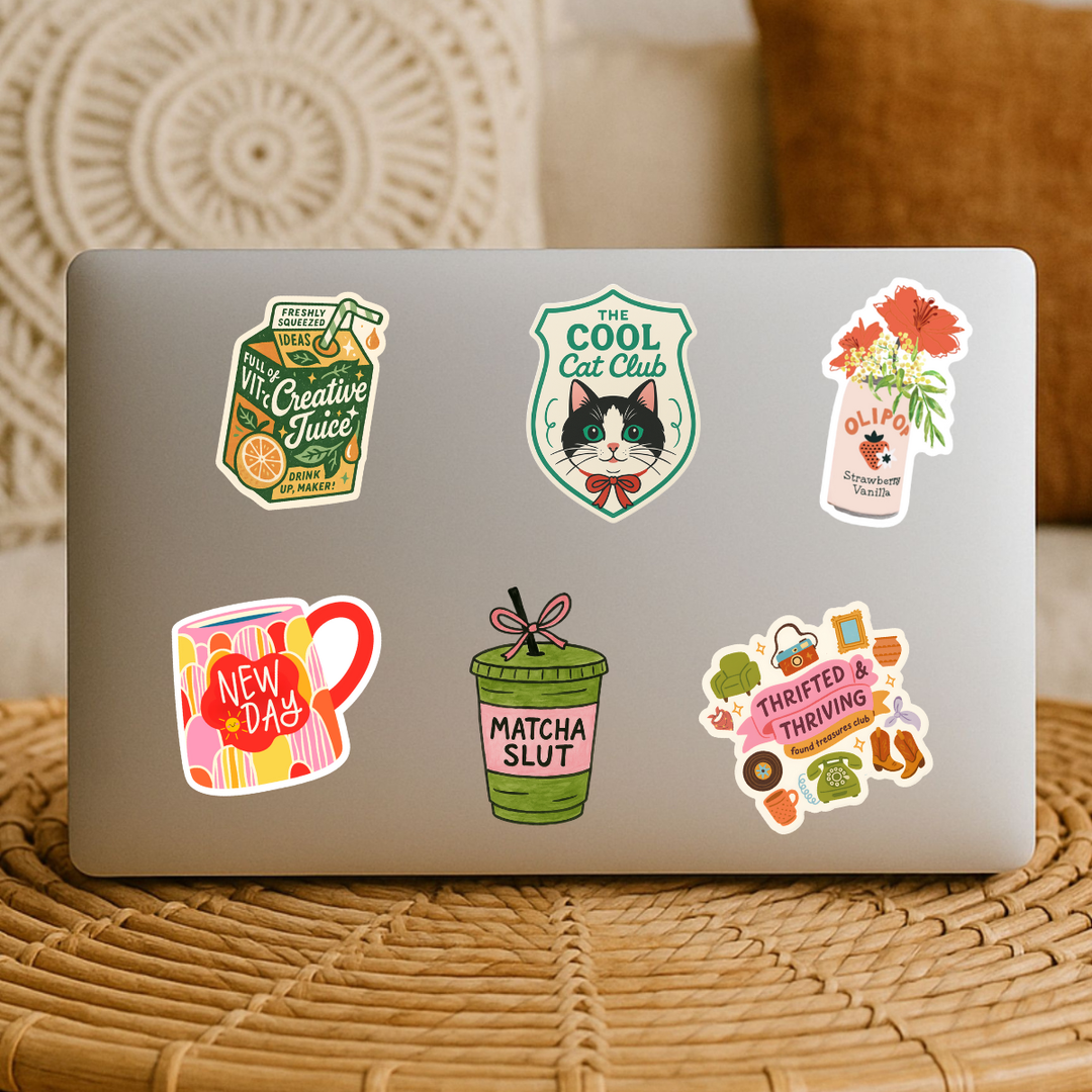 Cool Cat Club Sticker
