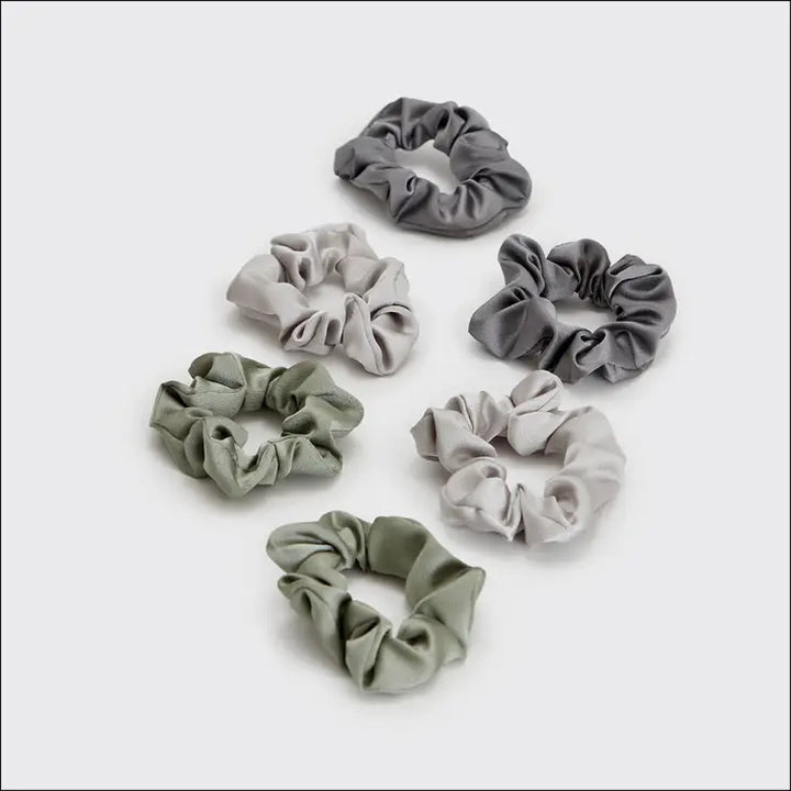 Silk Satin Scrunchies Pony Tail Holder Hair Ties Hair Health
