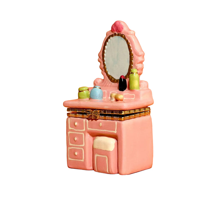 Pink Dresser Trinket Box