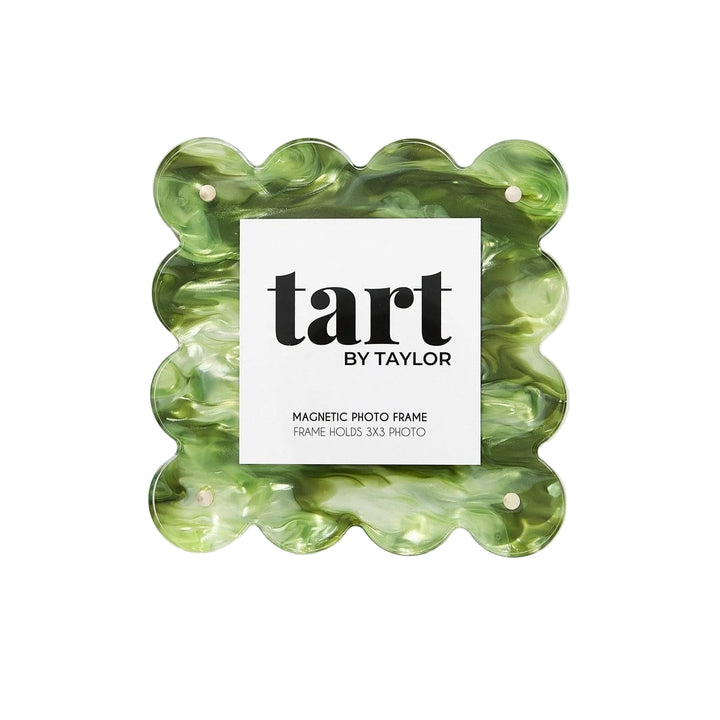 Green Marbled Mini Acrylic Picture Frame