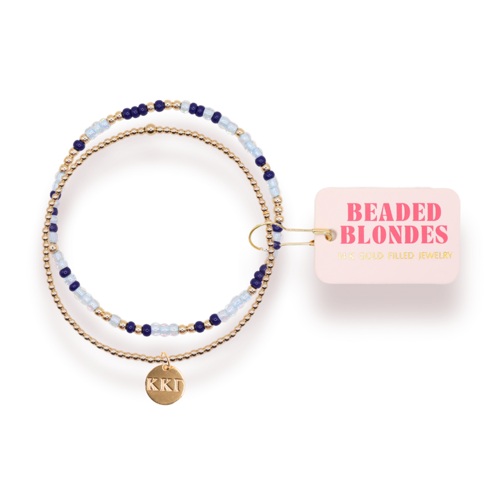 Kappa Kappa Gamma Bracelet Stack