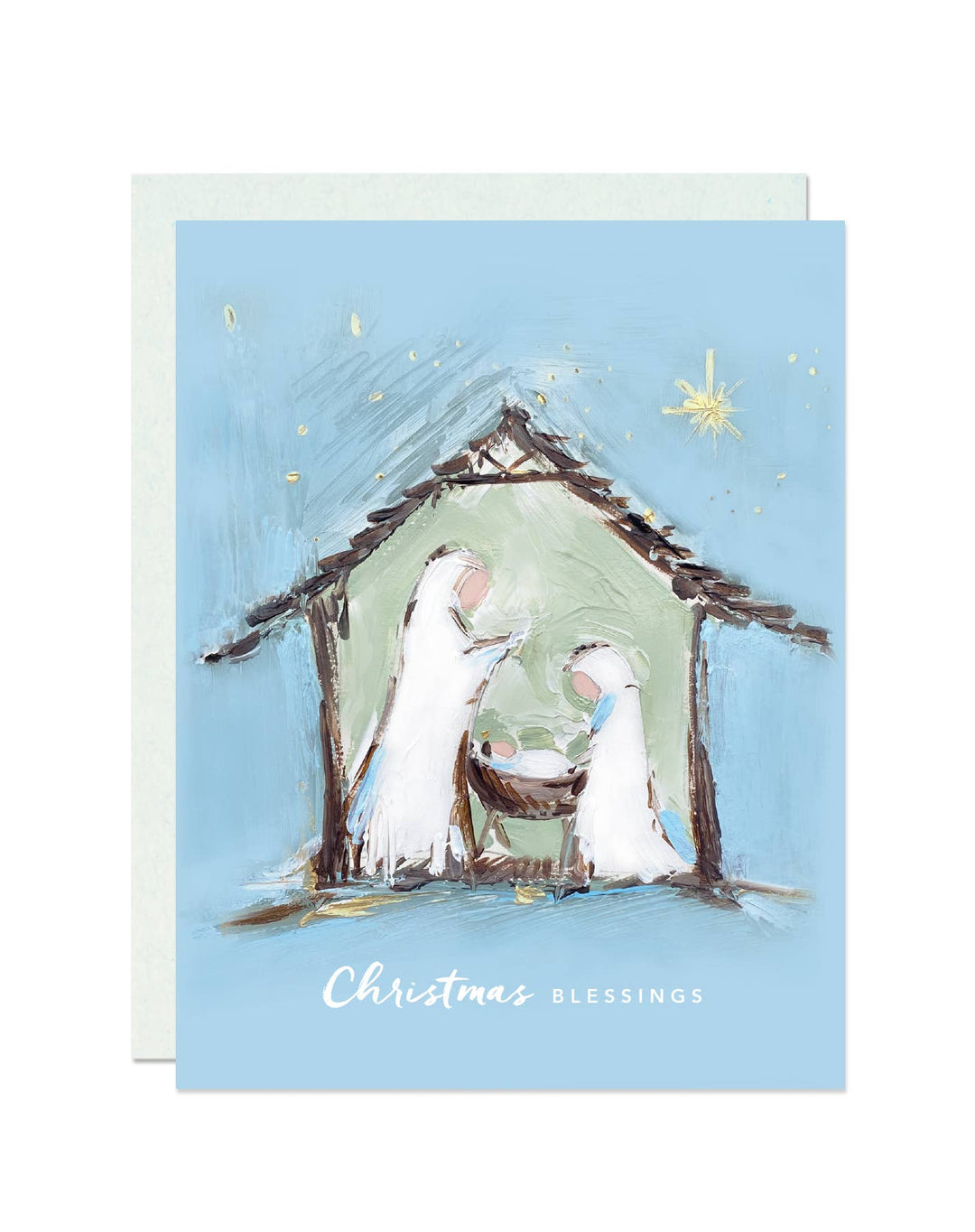 Christmas Blessings Greeting Card
