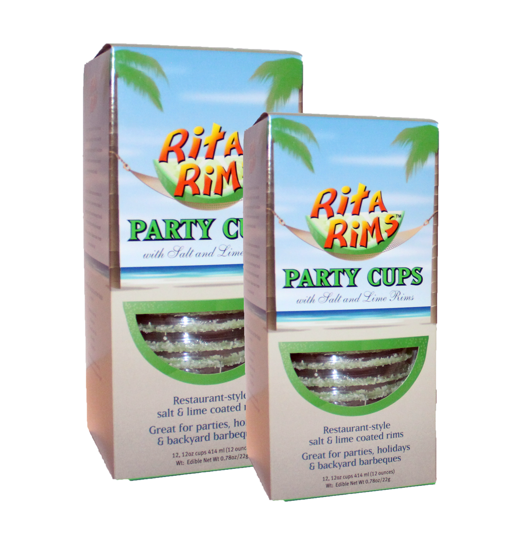 Salt & Lime Pre Rimmed Cups
