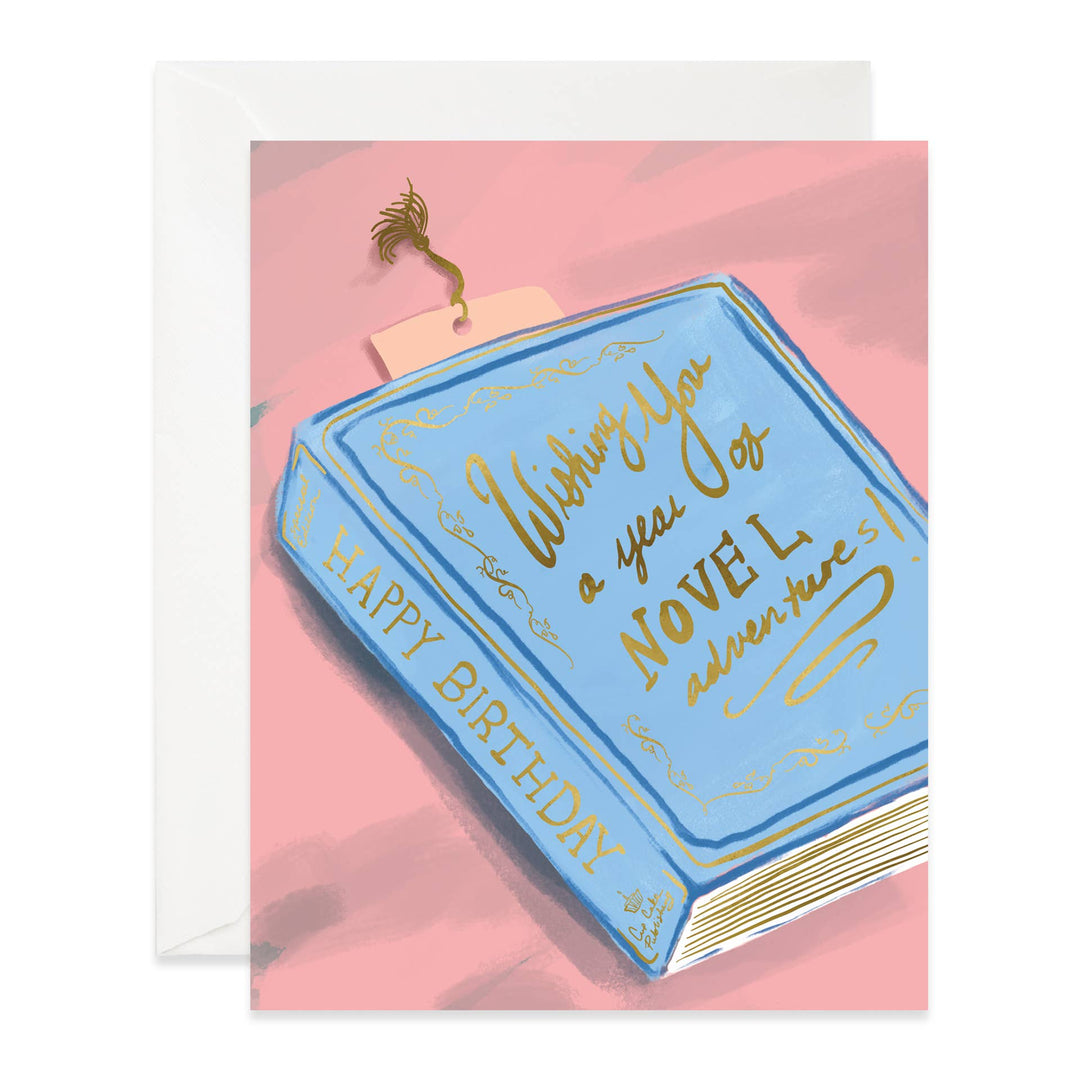 Novel Adventures Birthday Card