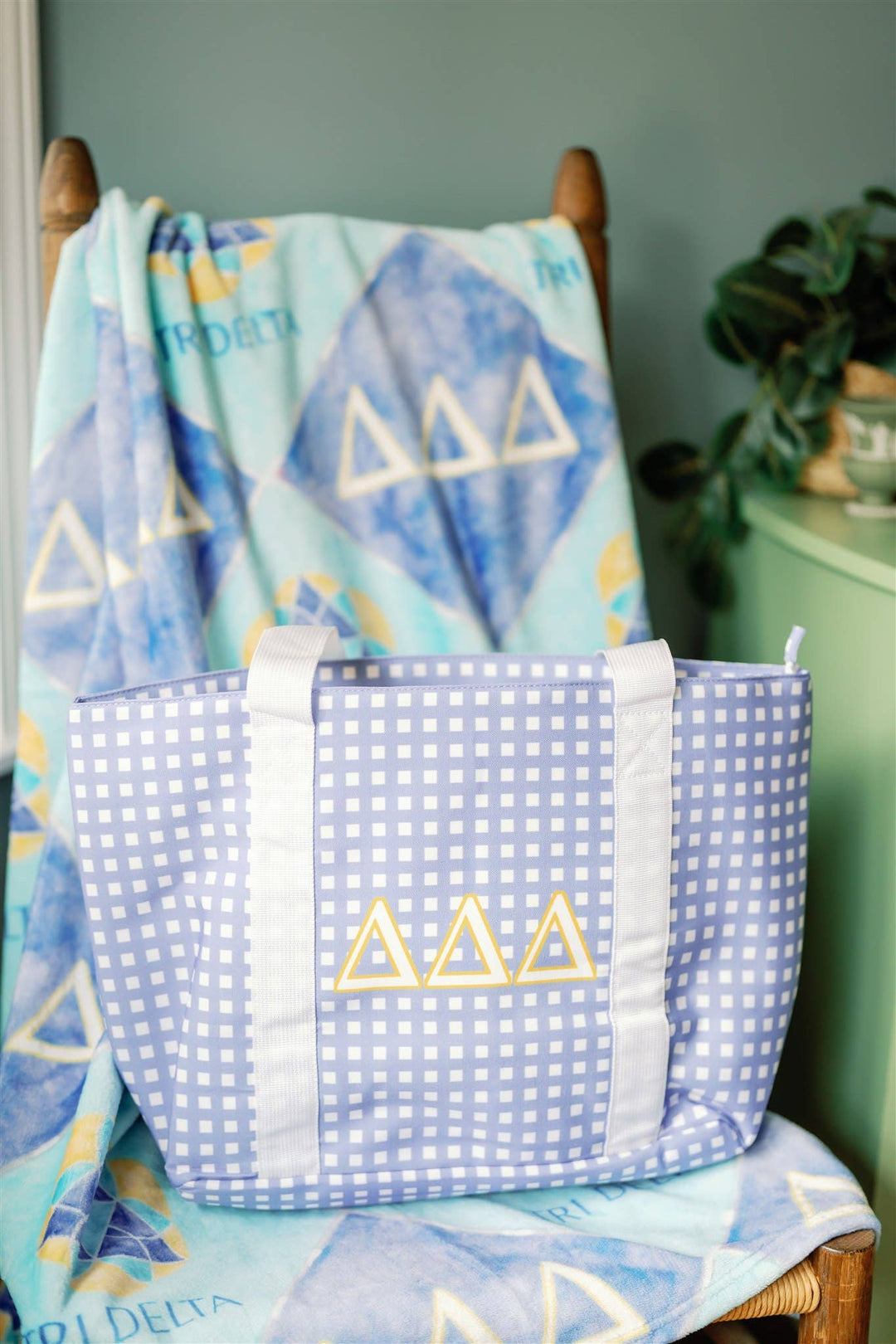 Tri Delta Tote Bag