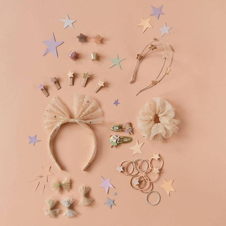 Shimmer Stars Claw Clips 4 Pack