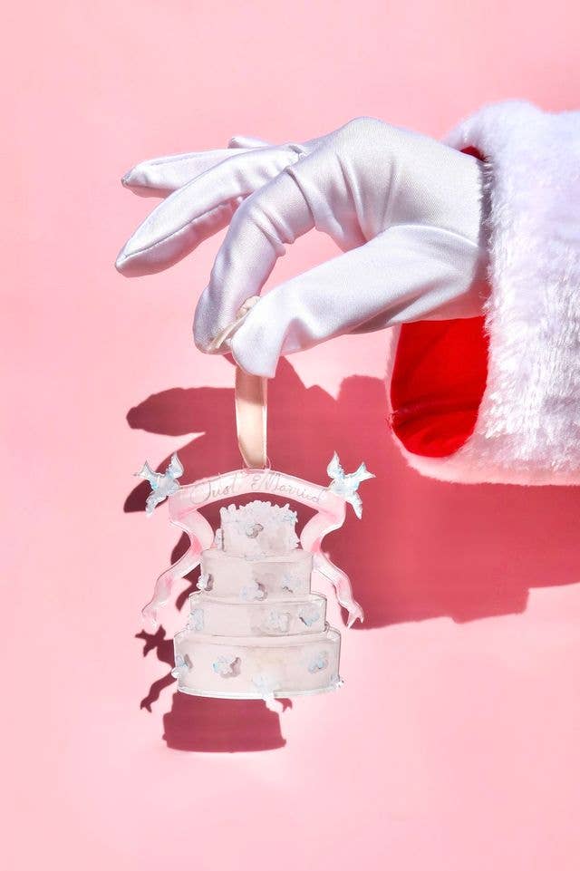 Just Married Ornament