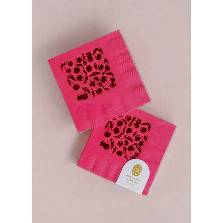 Cherry Napkin Summer Cute Paper Goods