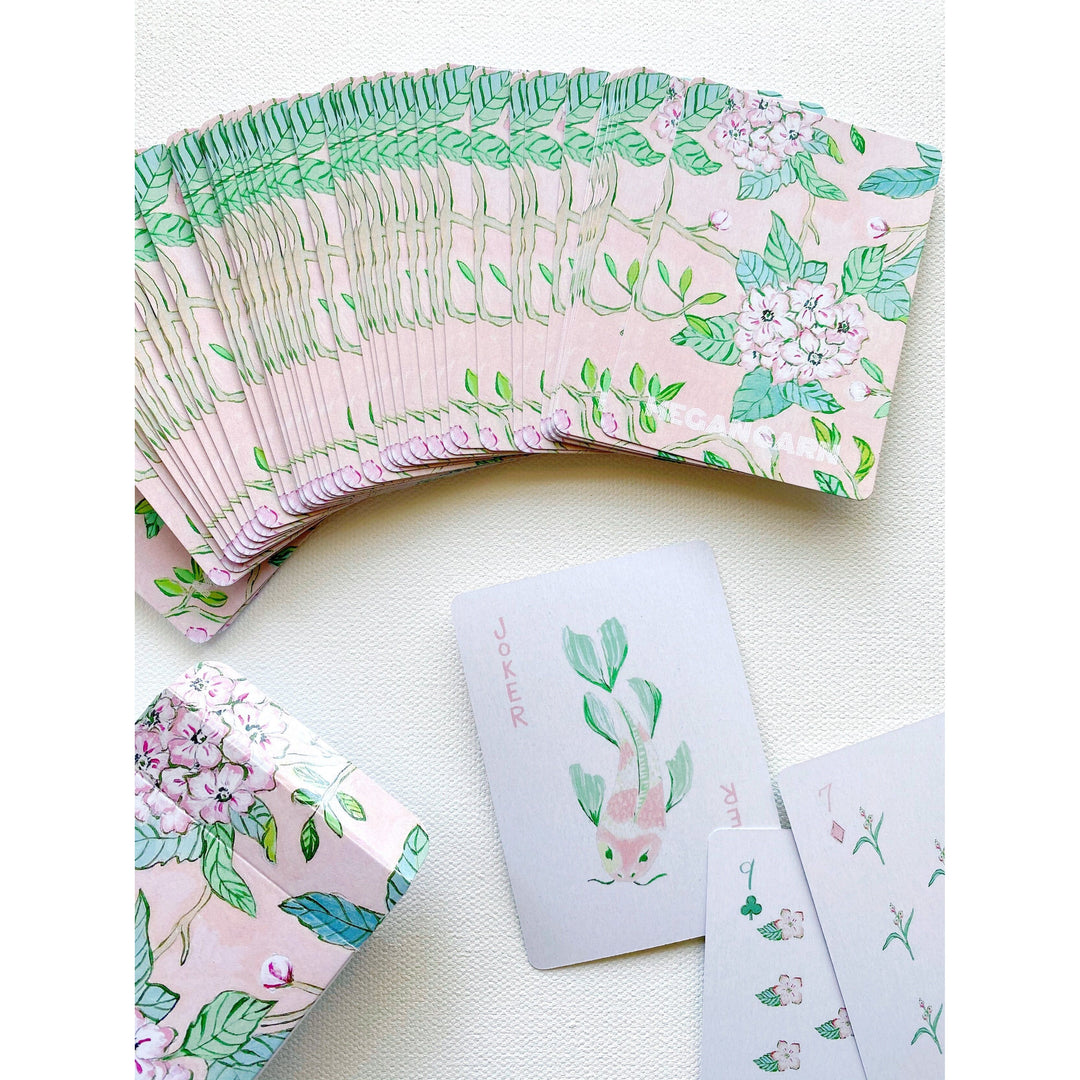 Floral Pastel Playing Cards