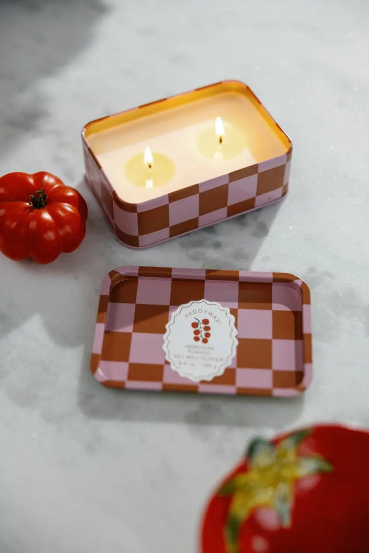 Heirloom Tomato Tin Candle