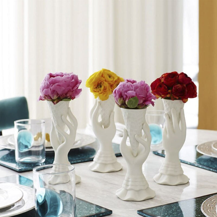 Gilded I-Scream Vase