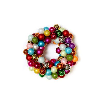 Merry and Bright Ball Small Wreath