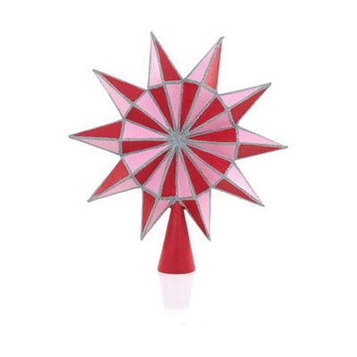 Yesteryear Pink Tree Topper