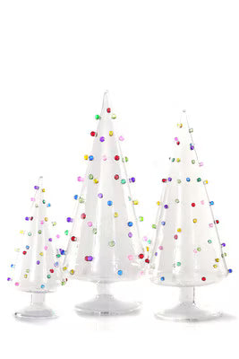 Small Bauble Trees Translucent S/3