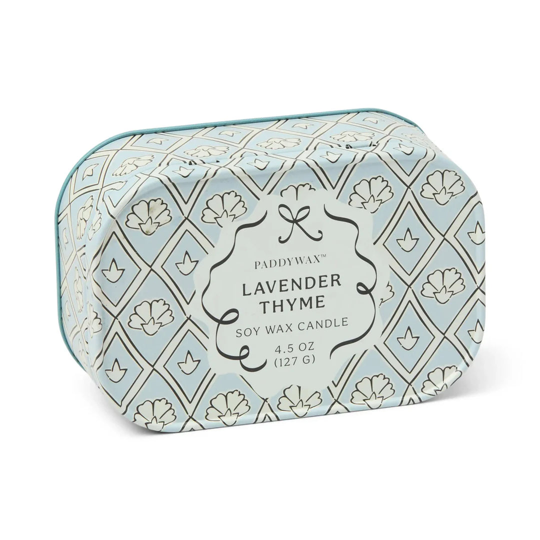 Lavender & Thyme Tin Candle