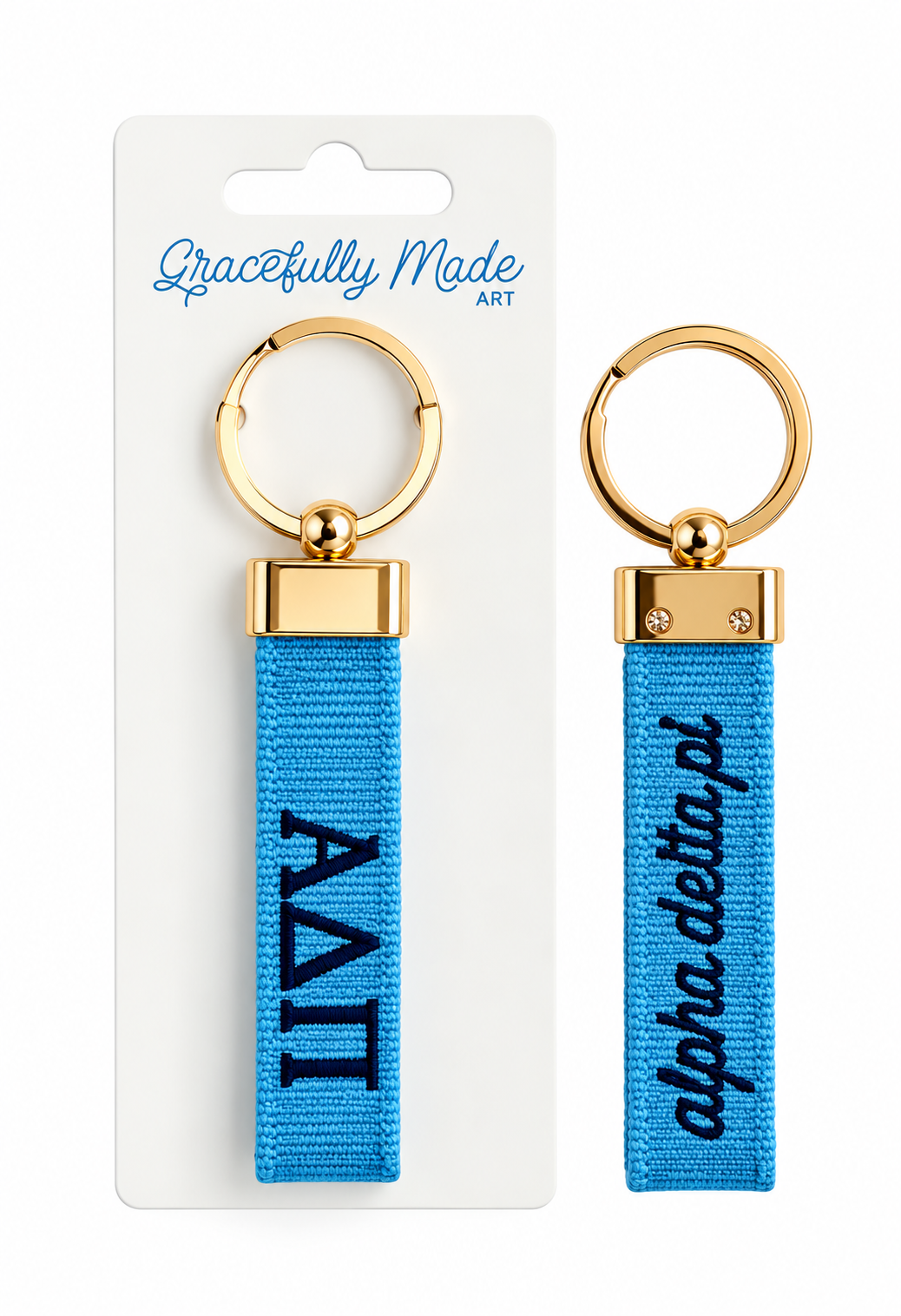 Alpha Delta Pi Keychain