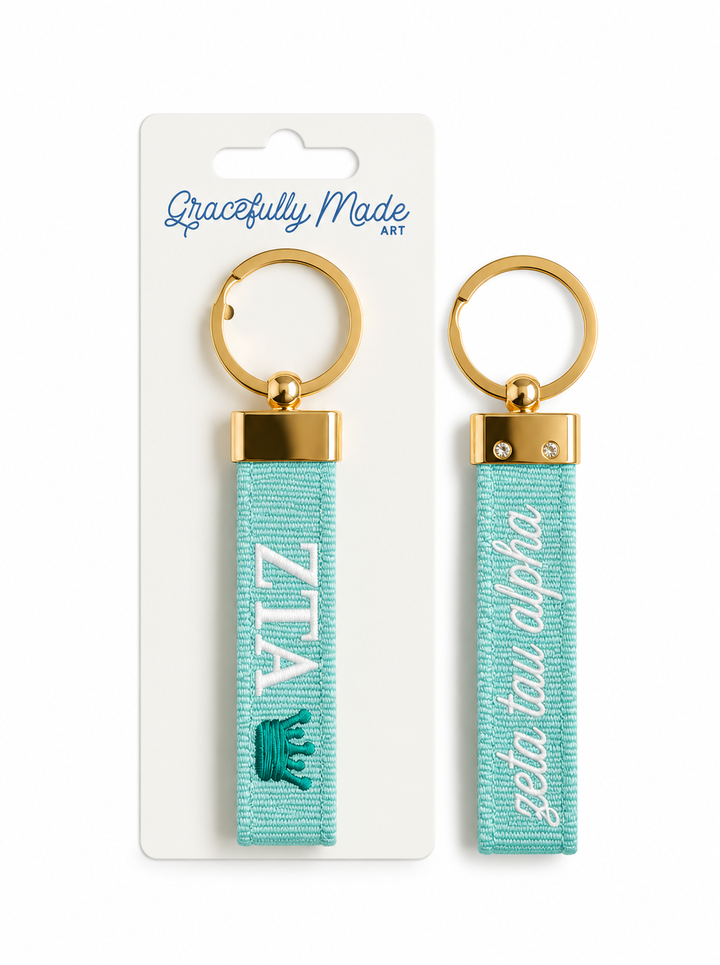 Zeta Tau Alpha Keychain