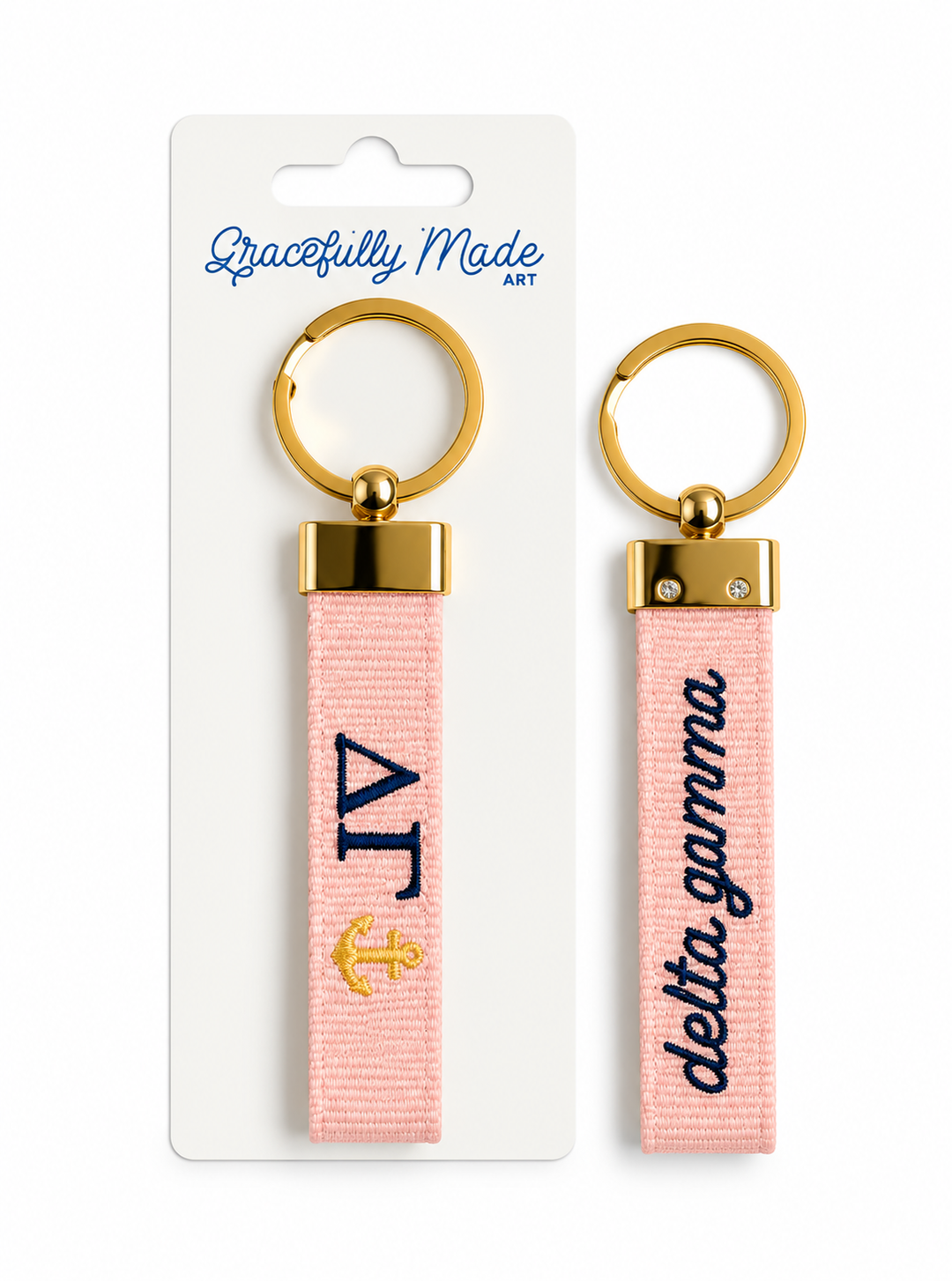 Delta Gamma Keychain