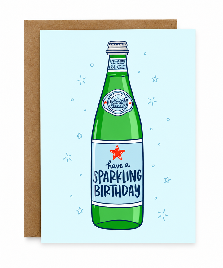 Seltzer Water  Card