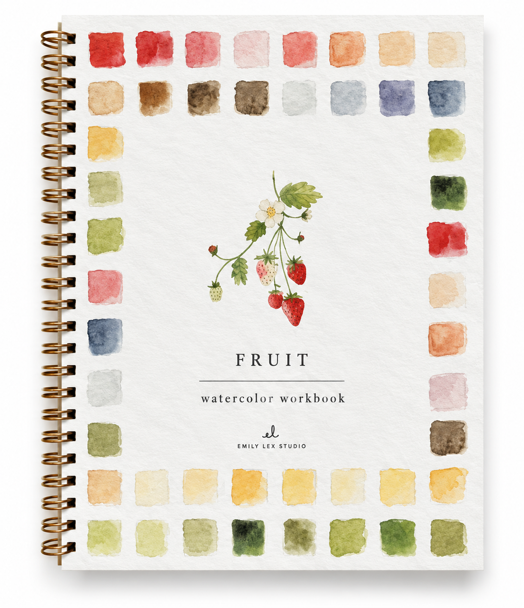 Fruit Watercolor Workbook