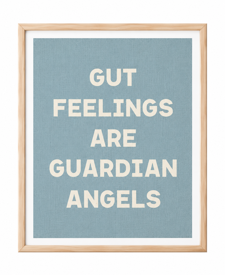 Gut Feelings, Guardian Angels Print