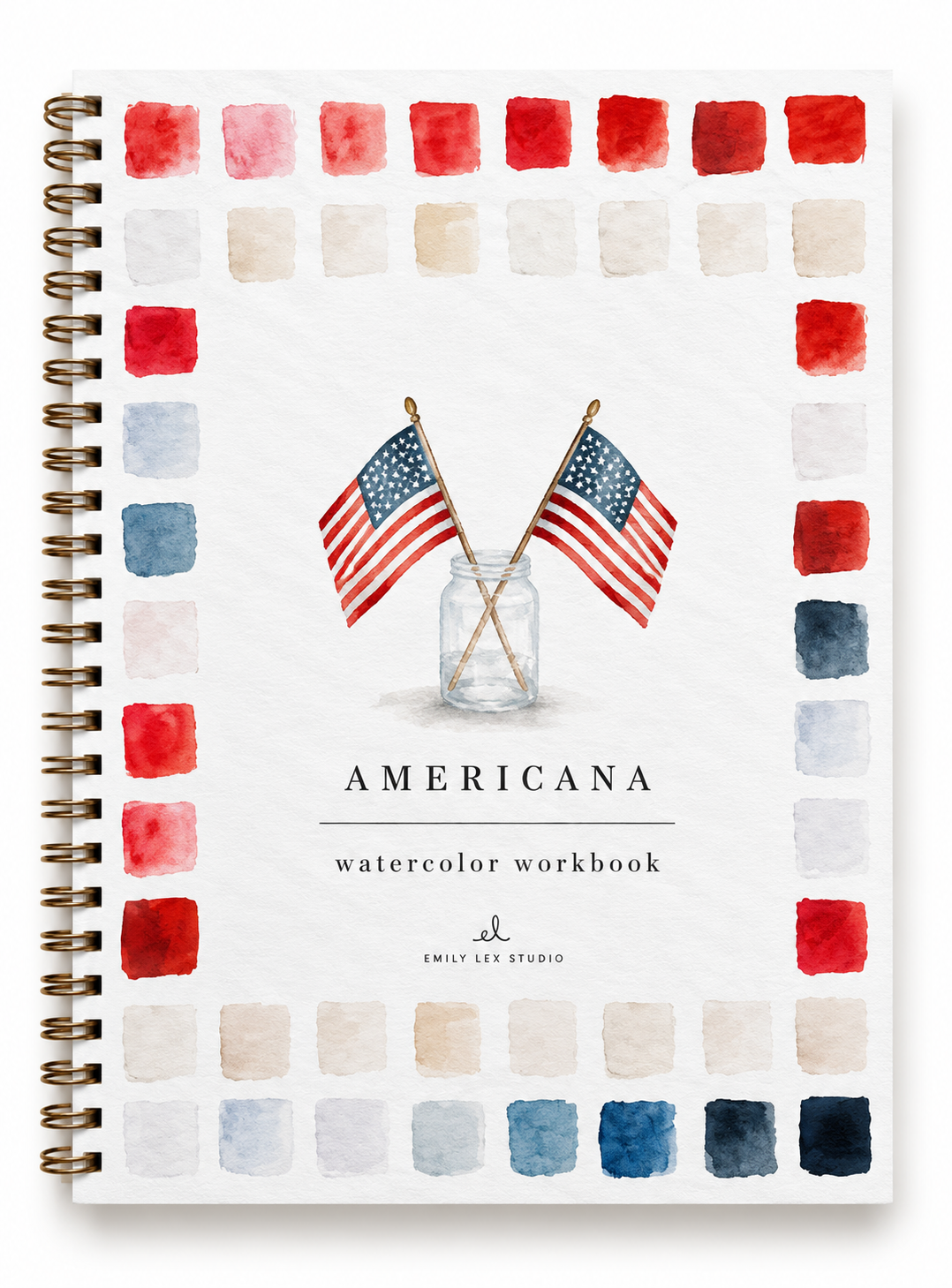 Americana Watercolor Workbook