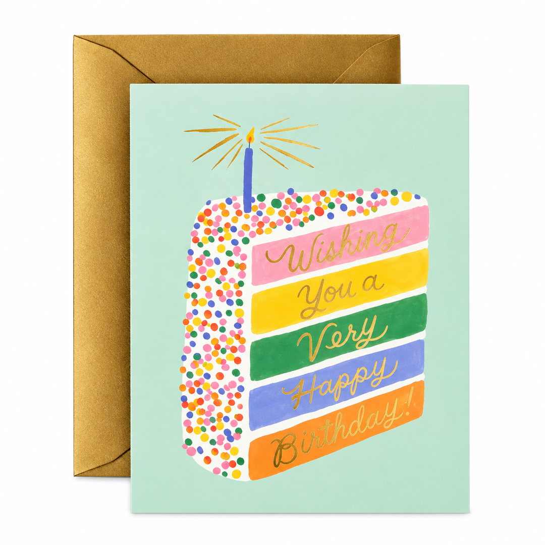 Cake Slice Birthday Card