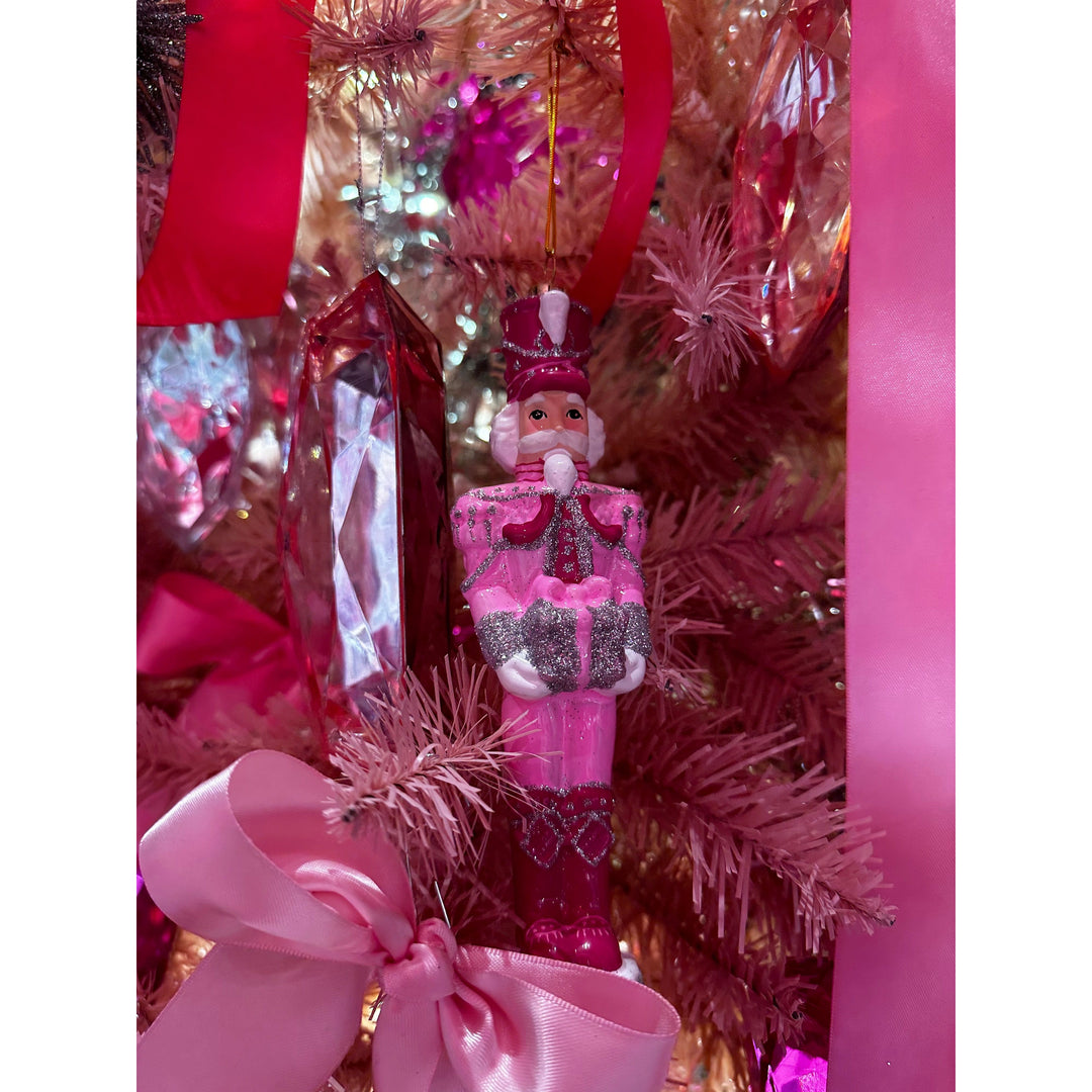 Pink Nutcracker Ornament