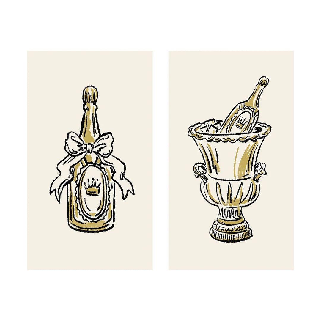 Champagne Tiny Notes