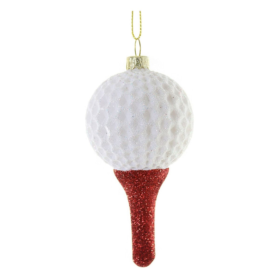 Golf Ball On Tee