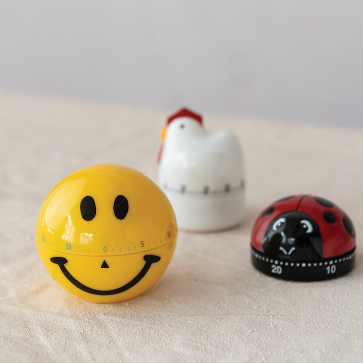 Plastic Smiley Face Timer