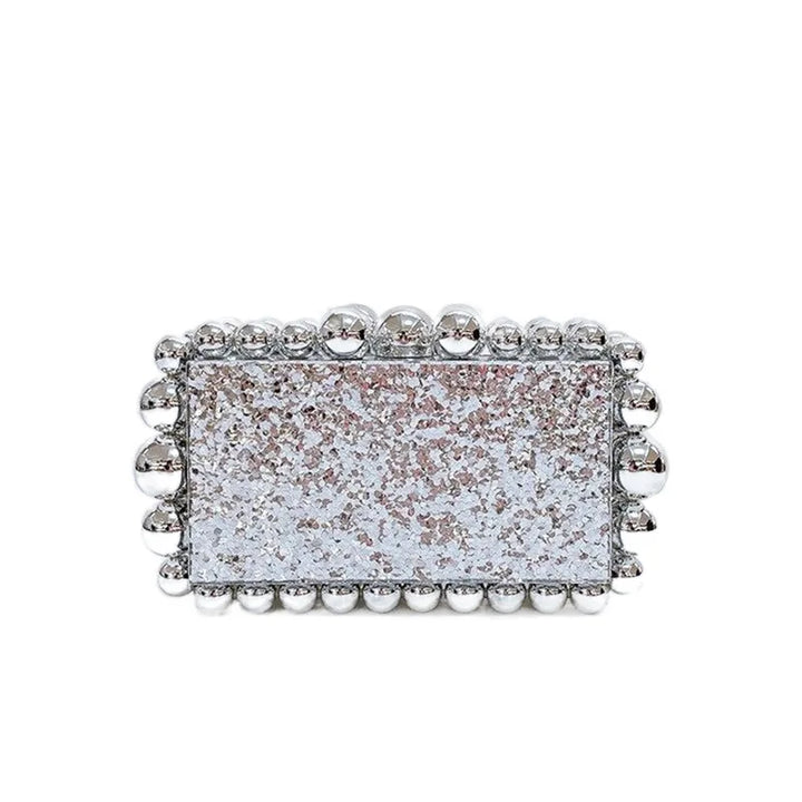 Marble Bubble Acrylic Clutch