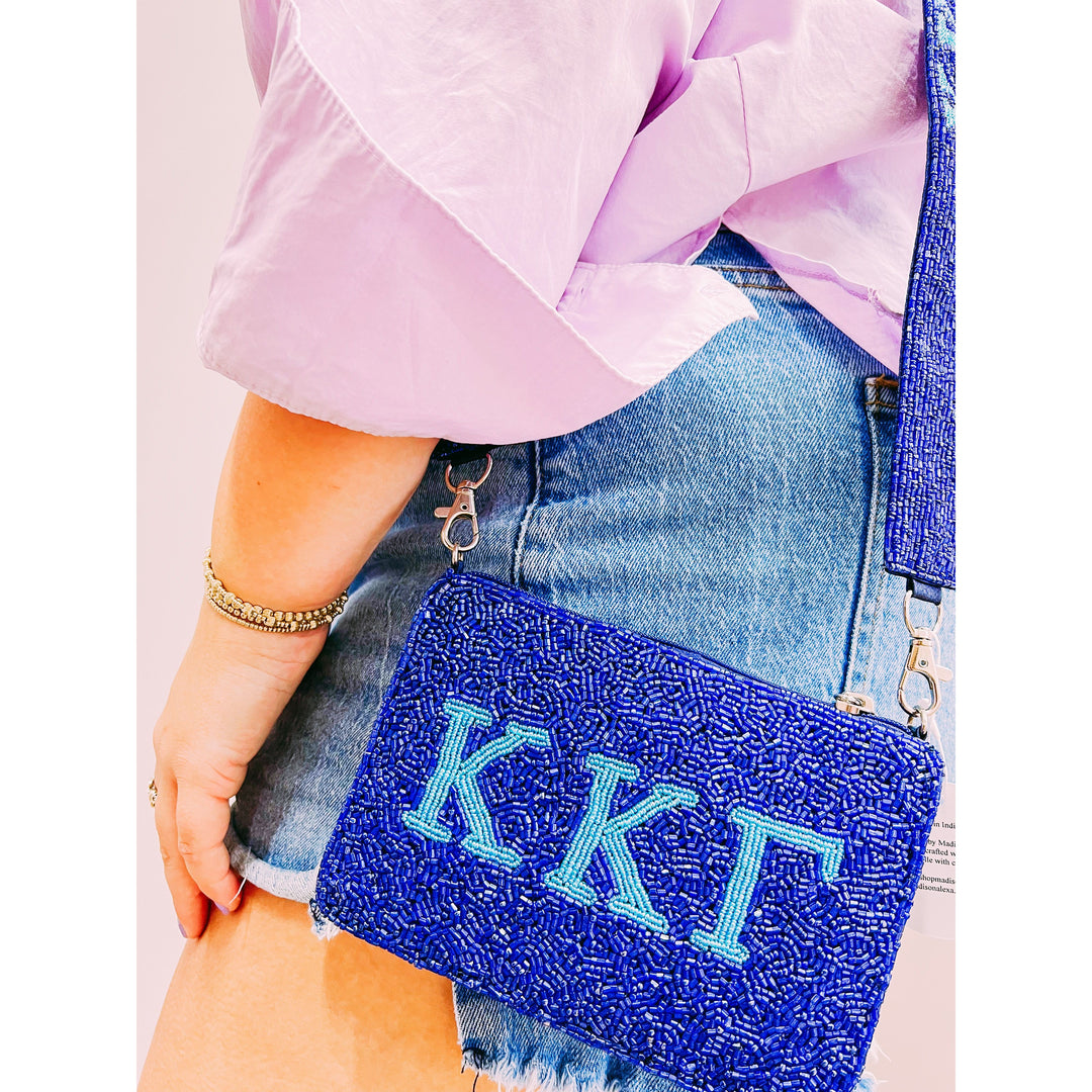 Greek Beaded Bag + Strap