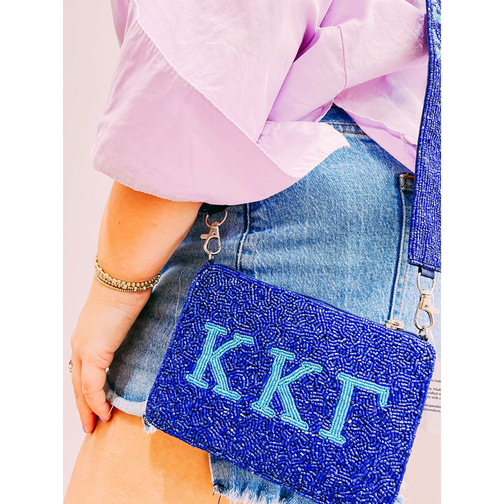 Greek Beaded Bag + Strap