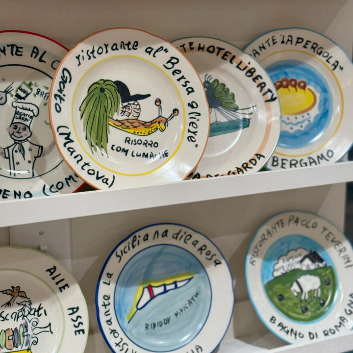 Vintage Style Restaurant Plates