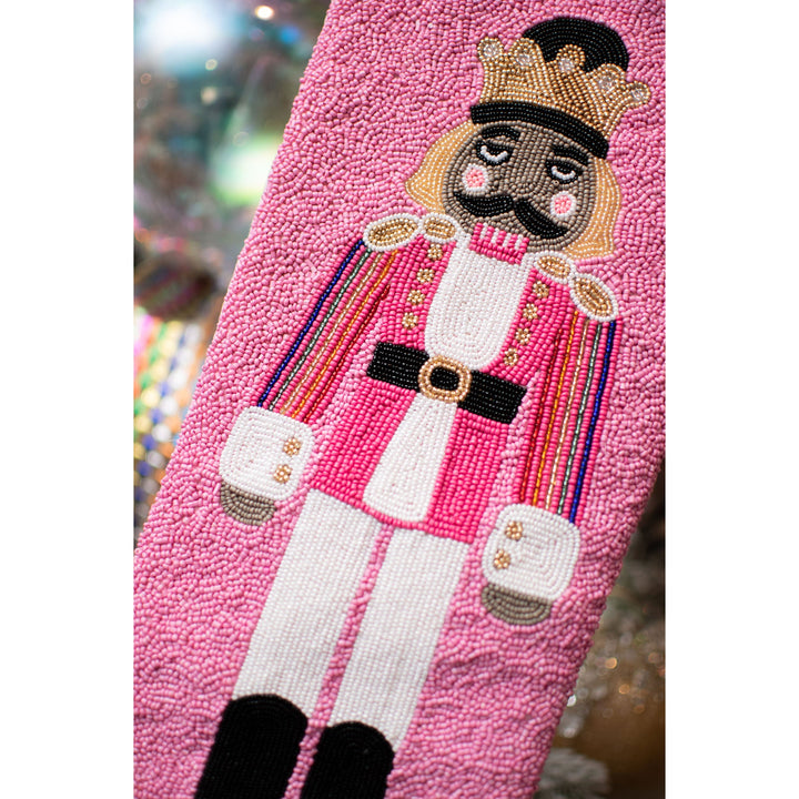 Pink Nutcracker Stocking