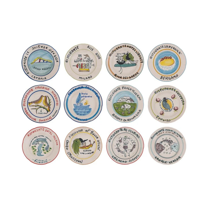 Vintage Style Restaurant Plates