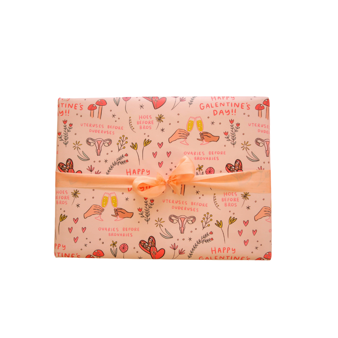 Galentine's Wrapping Paper