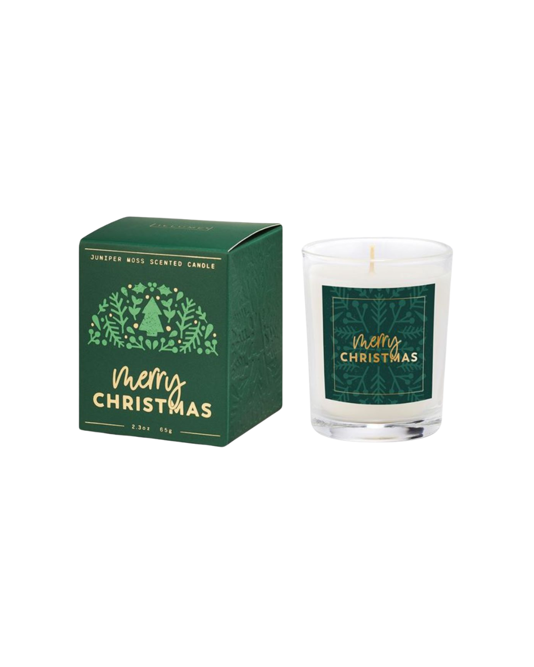 Good Cheer Votive Candle - Green